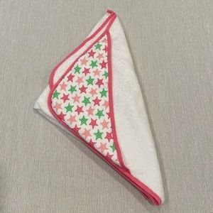 Just Bath Baby bath towel with stars